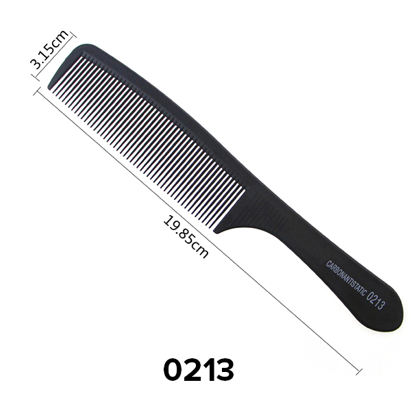 Salon Hair Comb General Styling Grooming Comb Anti Static Heat Resistant Hairdressing Comb Fine and Wide Tooth Hair Barber Comb Rat Tail Comb