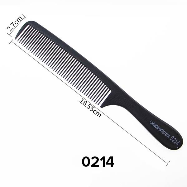 Salon Hair Comb General Styling Grooming Comb Anti Static Heat Resistant Hairdressing Comb Fine and Wide Tooth Hair Barber Comb Rat Tail Comb