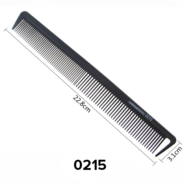 Salon Hair Comb General Styling Grooming Comb Anti Static Heat Resistant Hairdressing Comb Fine and Wide Tooth Hair Barber Comb Rat Tail Comb