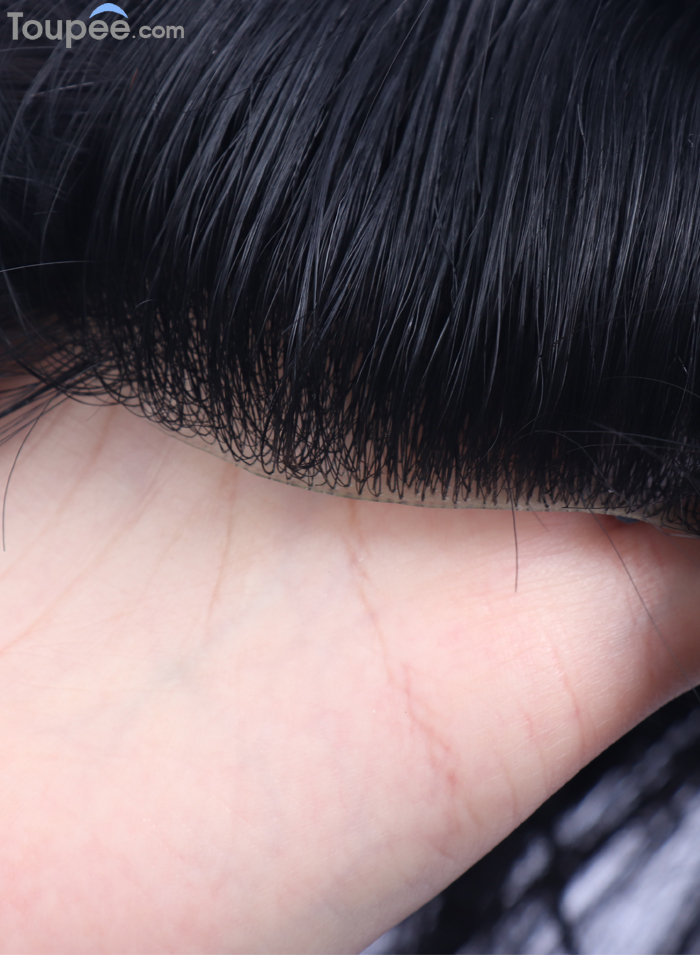 Light density hair systems offer several advantages that make them an appealing choice for men seeking to regain a fuller head of hair. One of the primary benefits is their realistic appearance. These hairpieces are meticulously crafted to mimic the natural distribution of hair follicles, creating a seamless blend with the existing hair. The low density ensures that the scalp remains visible, avoiding the unnatural "helmet" effect that can sometimes be associated with denser hairpieces.      Furthermore, light density toupee hair for men offers exceptional comfort and breathability. The reduced amount of hair on the base allows for better airflow to the scalp, preventing discomfort, itching, and excessive sweating. This makes them suitable for daily wear without causing any significant irritation, a crucial factor for those who want a long-term solution to their hair loss concerns.