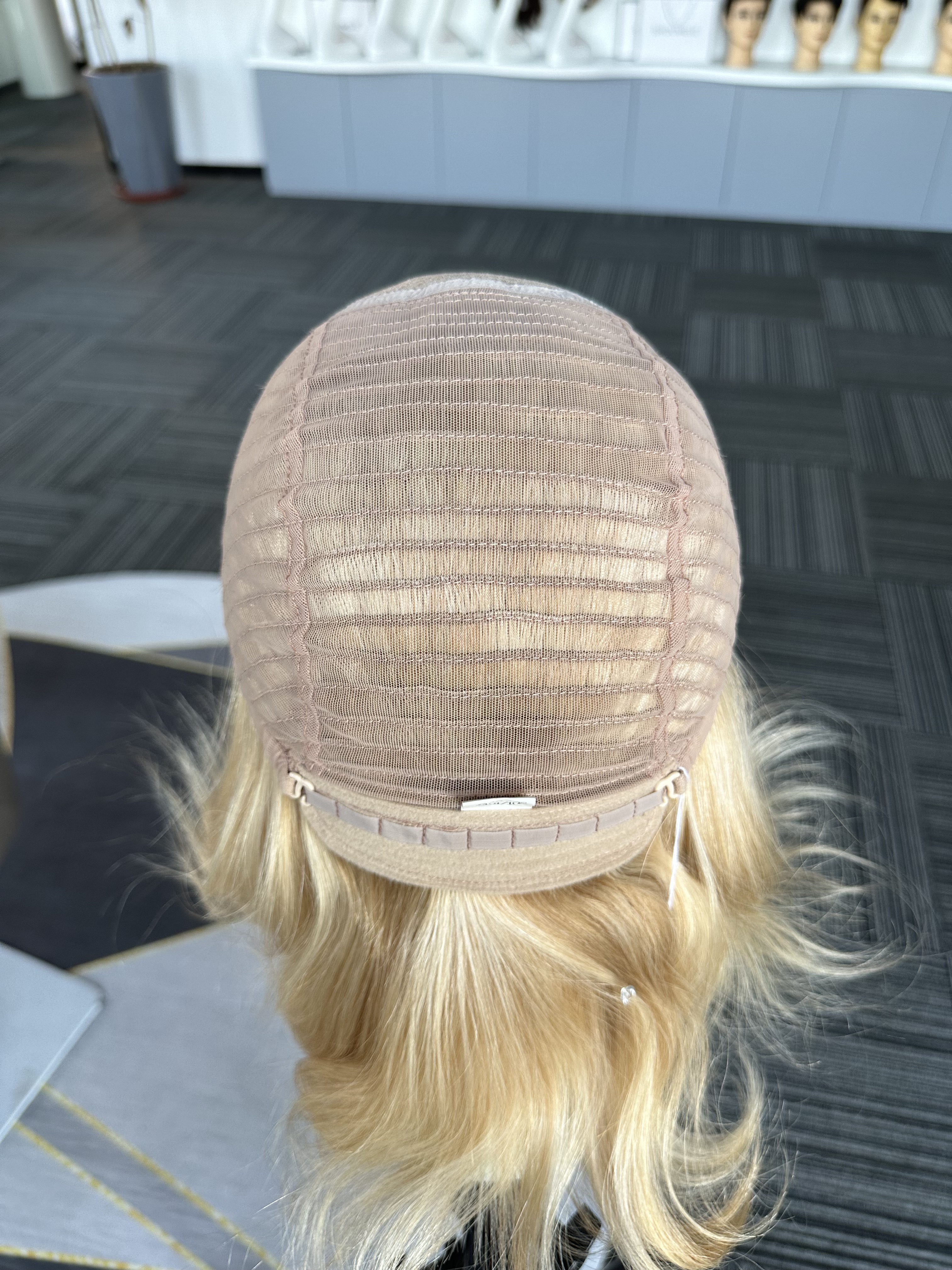 European Virgin Human Hair Medical Wigs For Alopecia And Chemo Hair Loss Wholesale Best Straight 120% Injection Lace Medical Wigs For Cancer Patients 