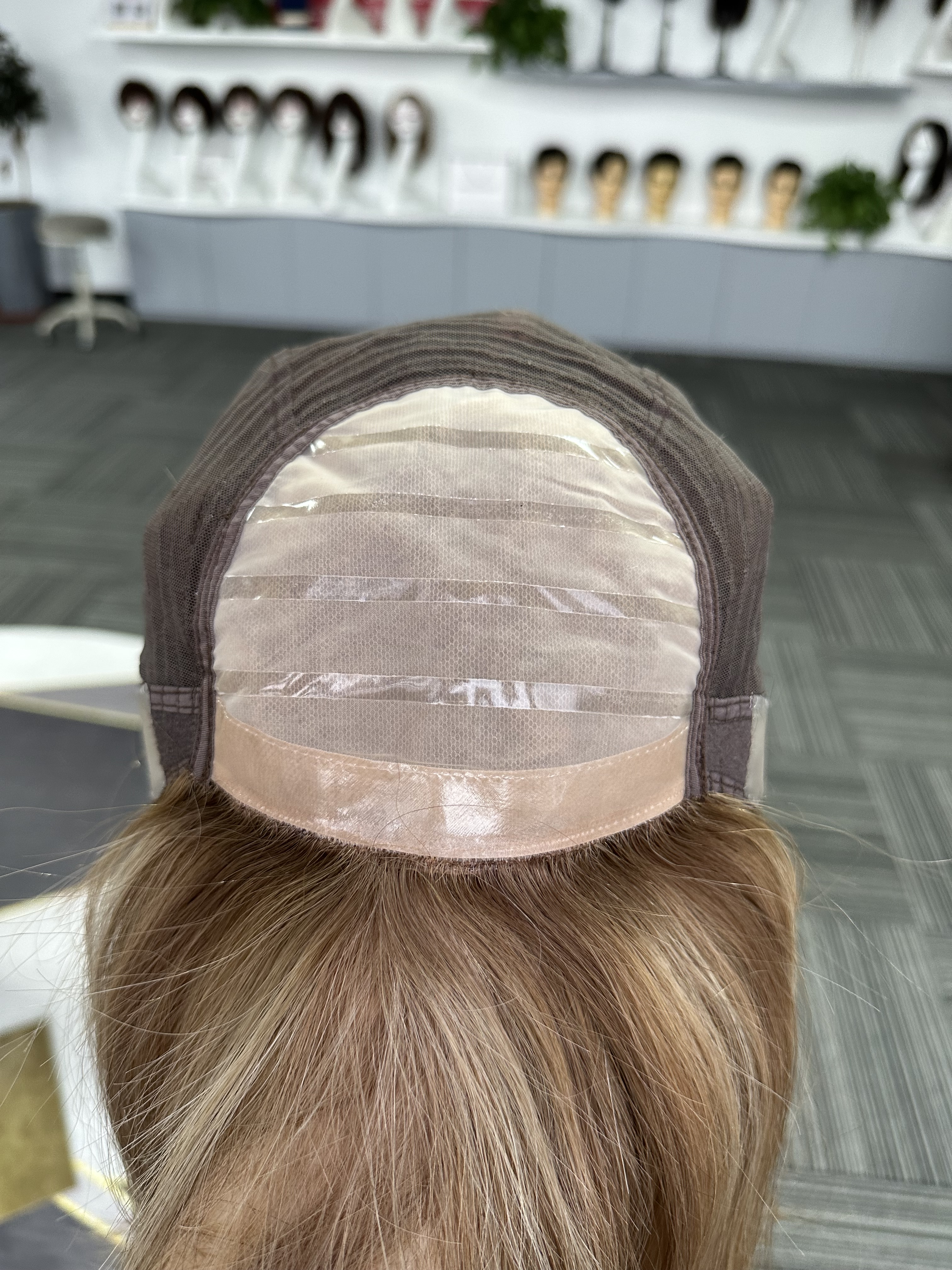 Natural Silk Top Medical Wigs For Cancer Patients Best 130% Virgin Human Hair Medical Wig For Alopecia And Chemo Hair Loss Wholesale