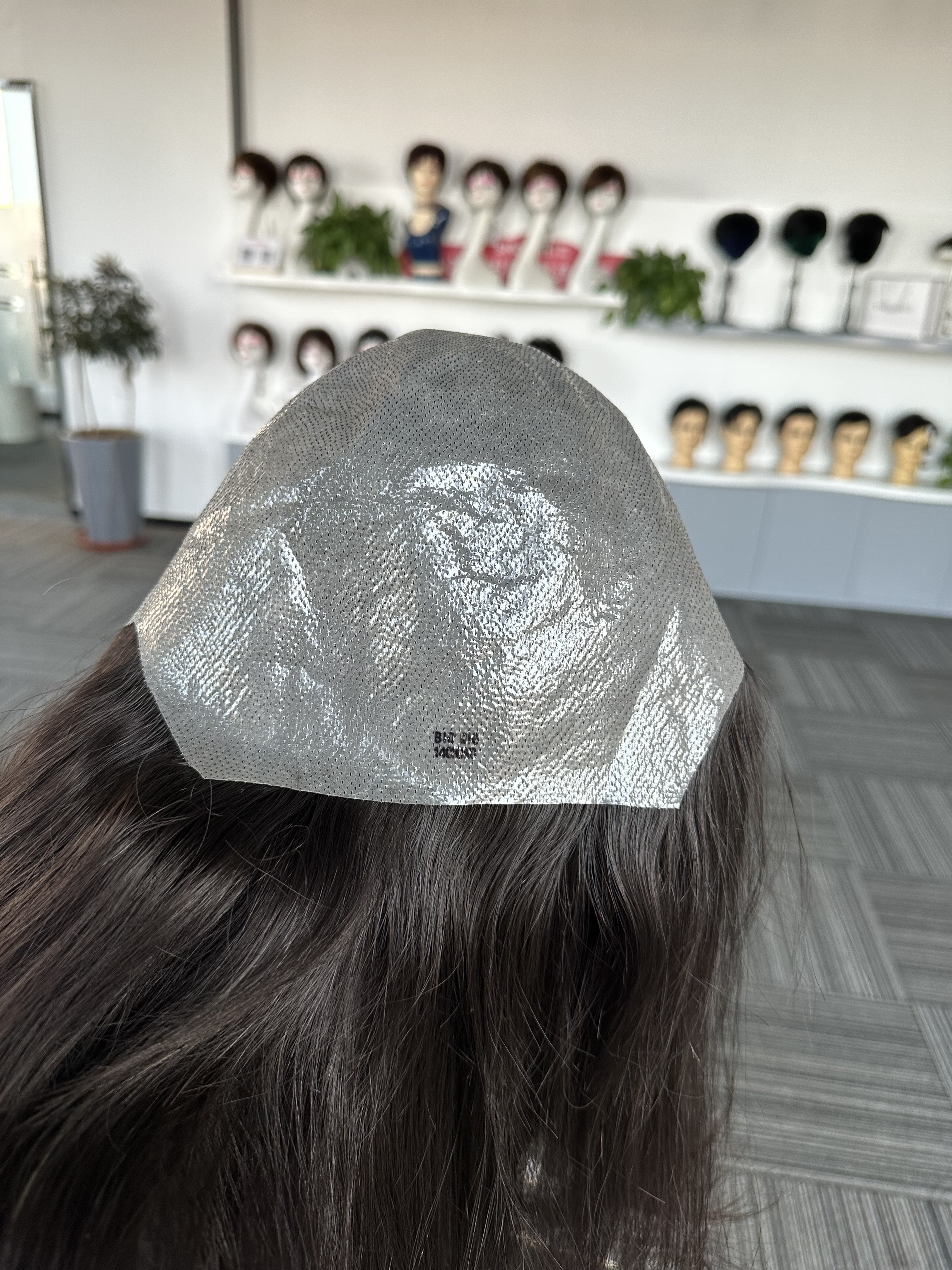 High Quality Full Poly Skin 130% Medical Wigs For Alopecia 130% Virgin Human Hair Medical Wigs For Cancer Patients Best Hair Loss Treatment For Women Wholesale