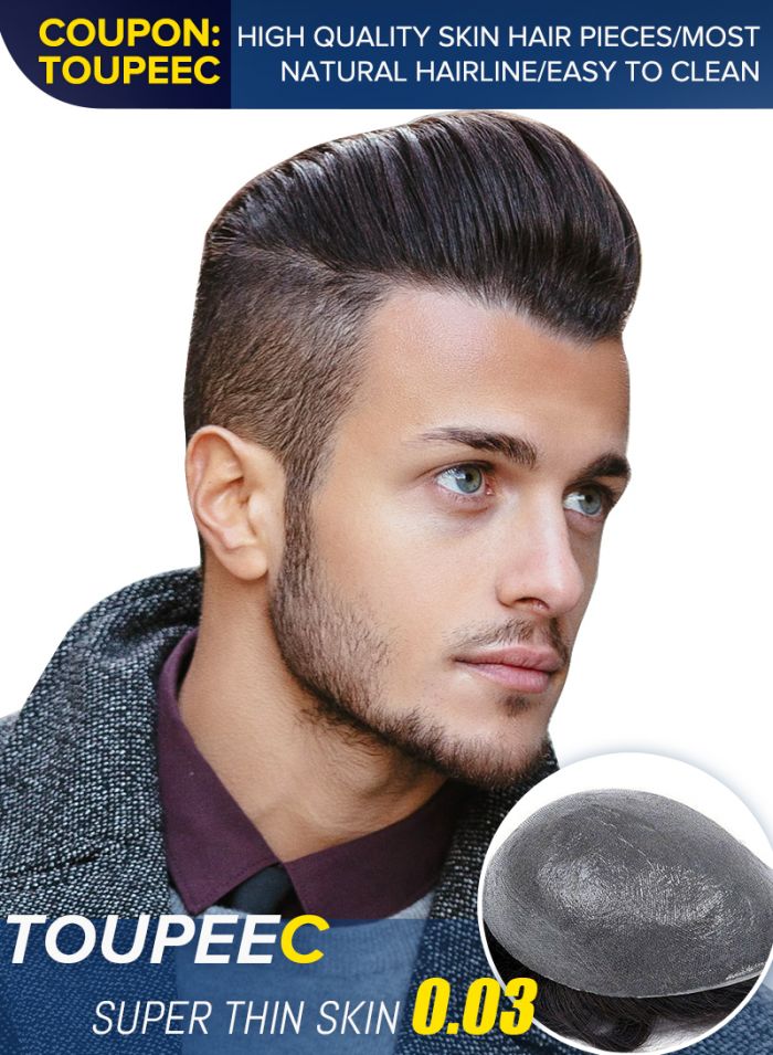 Ultra Thin Skin Hair Systems For Men | Undetectable Hair Replacement For Men