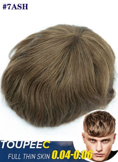 Thin Skin Hair System For Men - mens toupee hair