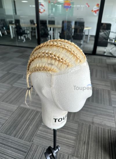 Best Durable Stock Mens Hair Systems Fine Mono with Poly Skin Perimeter and Folded Toupee for Men Free Shipping - mens toupee hair
