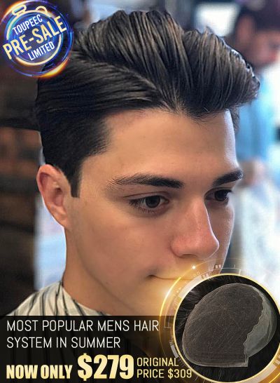 Pre-Sale Best Mens Hair Pieces For Comfort And Breathability Custom Made Lace Hair Systems Deposit Link - mens toupee hair