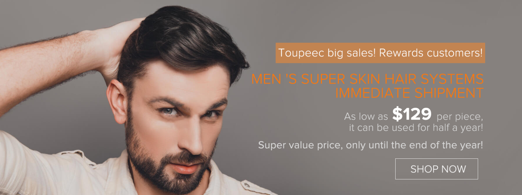 hairpiece and toupee for men