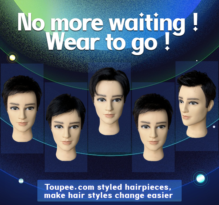 wear to go hair systems with haircut for men