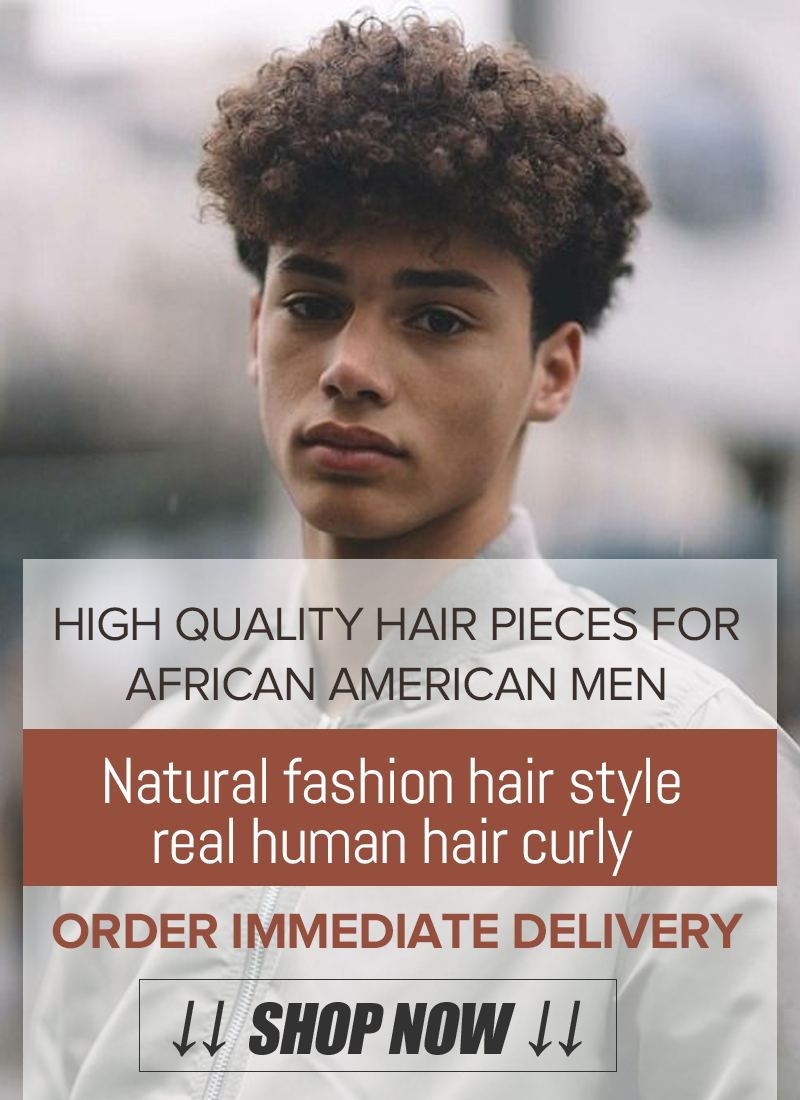 Men's Toupee Hair Pieces For Afro